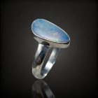 Opál ezüst gyűrű