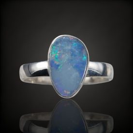 Opál ezüst gyűrű