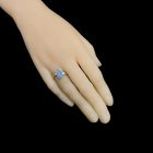 Opál ezüst gyűrű