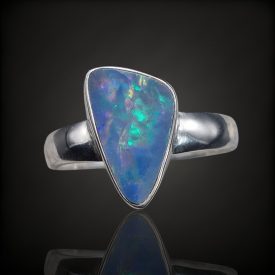 Opál ezüst gyűrű