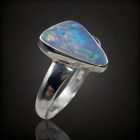 Opál ezüst gyűrű
