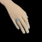 Opál ezüst gyűrű