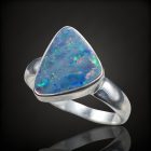 Opál ezüst gyűrű