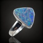 Opál ezüst gyűrű