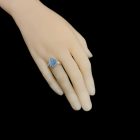 Opál ezüst gyűrű