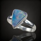 Opál ezüst gyűrű