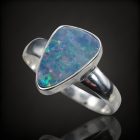 Opál ezüst gyűrű