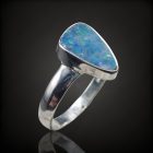 Opál ezüst gyűrű