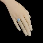 Opál ezüst gyűrű