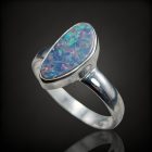 Opál ezüst gyűrű