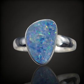 Opál ezüst gyűrű