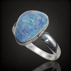 Opál ezüst gyűrű