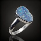 Opál ezüst gyűrű