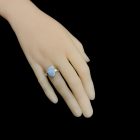 Opál ezüst gyűrű