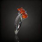 Opál ezüst gyűrű