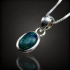 Opál ezüst medál