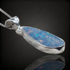 Opál ezüst medál