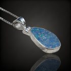 Opál ezüst medál