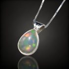 Opál ezüst medál