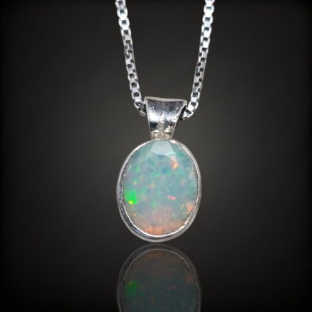 Opál ezüst medál