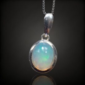 Opál ezüst medál
