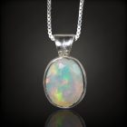 Opál ezüst medál