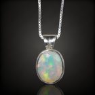 Opál ezüst medál