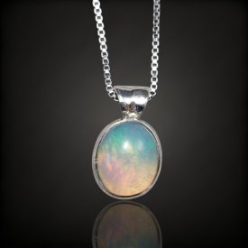 Opál ezüst medál