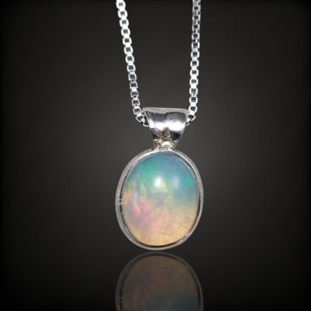 Opál ezüst medál