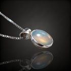 Opál ezüst medál