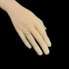 Praziolit ezüst gyűrű