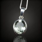 Praziolit ezüst medál