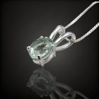 Praziolit ezüst medál