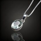 Praziolit ezüst medál