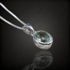 Praziolit ezüst medál