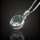 Praziolit ezüst medál