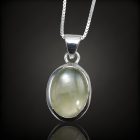 Prehnit ezüst medál