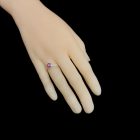 Rubin ezüst gyűrű