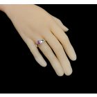 Rubin ezüst gyűrű