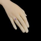 Rubin ezüst gyűrű