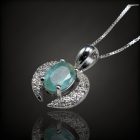 Smaragd ezüst medál