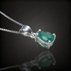 Smaragd ezüst medál