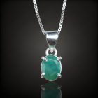 Smaragd ezüst medál