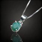 Smaragd ezüst medál