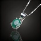 Smaragd ezüst medál