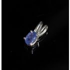 Tanzanit ezüst medál