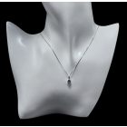 Tanzanit ezüst medál