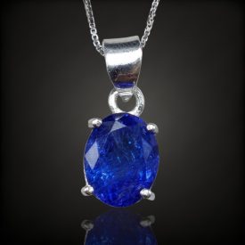 Tanzanit ezüst medál