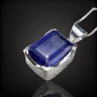 Tanzanit ezüst medál