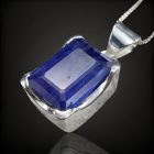 Tanzanit ezüst medál